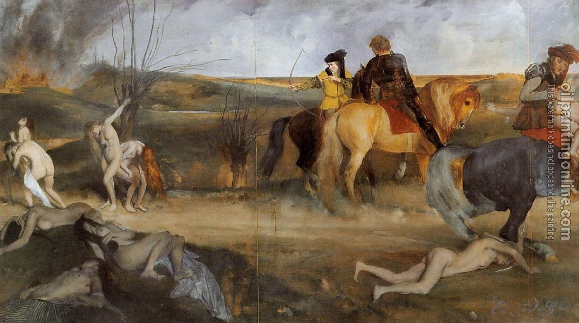Degas, Edgar - Medieval War Scene